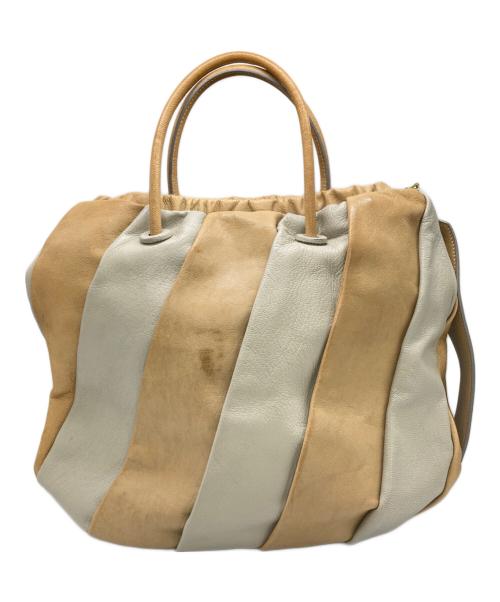 genten（ゲンテン）genten (ゲンテン) 2WAYバッグ ベージュの古着・服飾アイテム