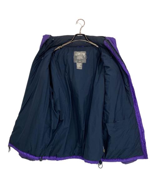 stussy（ステューシー）stussy (ステューシー) 中綿ジャケット パープル サイズ:Lの古着・服飾アイテム