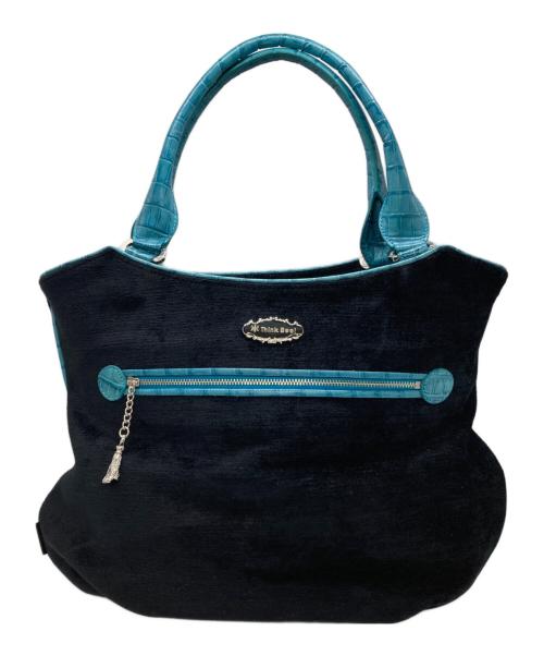 Think Bee!（シンクビー!）Think Bee! (シンクビー!) ノートルダムトートバッグ ブラック×ブルーの古着・服飾アイテム