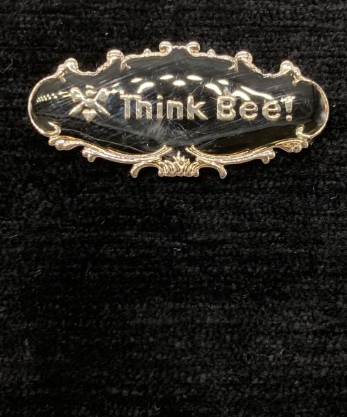 Think Bee!（シンクビー!）Think Bee! (シンクビー!) ノートルダム L型長財布 ブラック×ブルーの古着・服飾アイテム
