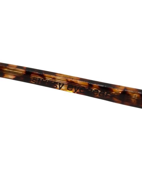 stussy（ステューシー）stussy (ステューシー) サングラス ブラウンの古着・服飾アイテム