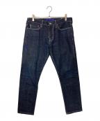 DENIM BY VANQUISH&FRAGMENTデニムバイヴァンキッシュ&フラグメント）の古着「セルビッチデニムパンツ」｜インディゴ