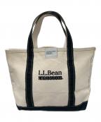 L.L.Bean×NEIGHBORHOODエルエルビーン×ネイバーフッド）の古着「キャンバストートバッグ」｜ブラック×ホワイト