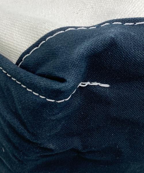 L.L.Bean（エルエルビーン）L.L.Bean (エルエルビーン) NEIGHBORHOOD (ネイバーフッド) キャンバストートバッグ ブラック×ホワイトの古着・服飾アイテム