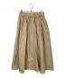 45R (フォーティファイブ・アール) コットンリネンゴマチノのスカート ベージュ：10000円