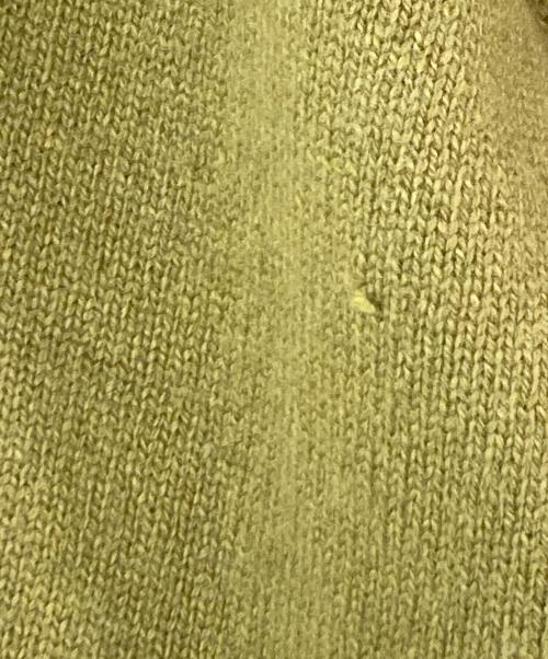 MARGARET HOWELL（マーガレットハウエル）MARGARET HOWELL (マーガレットハウエル) TWISTED CASHMERE WOOL CARDIGAN グリーン サイズ:2の古着・服飾アイテム
