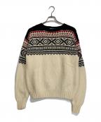 POLO RALPH LAURENポロ・ラルフローレン）の古着「ノルディックセーター」｜ベージュ