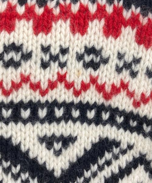 POLO RALPH LAUREN（ポロ・ラルフローレン）POLO RALPH LAUREN (ポロ・ラルフローレン) ノルディックセーター ベージュ サイズ:Lの古着・服飾アイテム