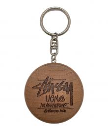 stussy（ステューシー）の古着「SSリンクキーホルダー」｜ブラウン