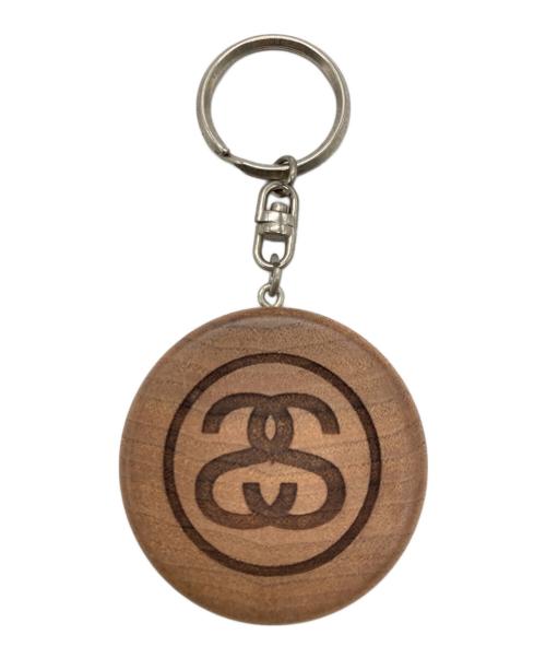 stussy（ステューシー）stussy (ステューシー) SSリンクキーホルダー ブラウンの古着・服飾アイテム