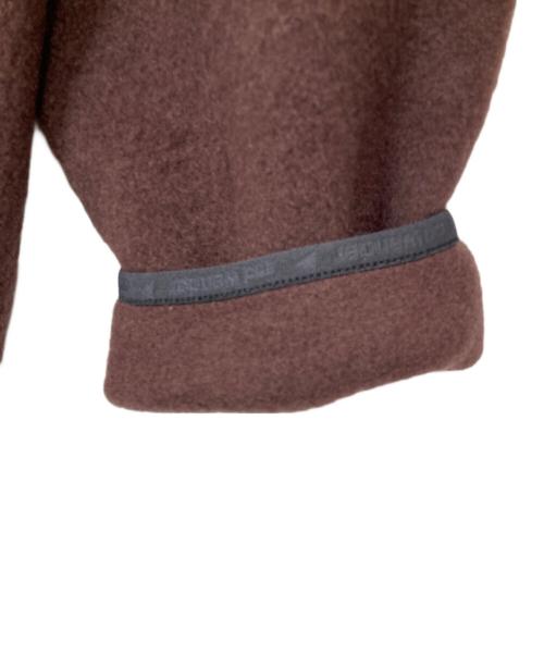 and wander（アンドワンダー）and wander (アンドワンダー) wool fleece pullover ブラウン サイズ:Ⅿの古着・服飾アイテム