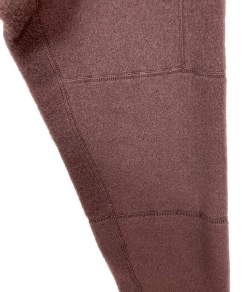 and wander（アンドワンダー）and wander (アンドワンダー) wool fleece pullover ブラウン サイズ:Ⅿの古着・服飾アイテム