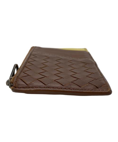 BOTTEGA VENETA（ボッテガベネタ）BOTTEGA VENETA (ボッテガベネタ) イントレチャートフラグメントケース ブラウンの古着・服飾アイテム