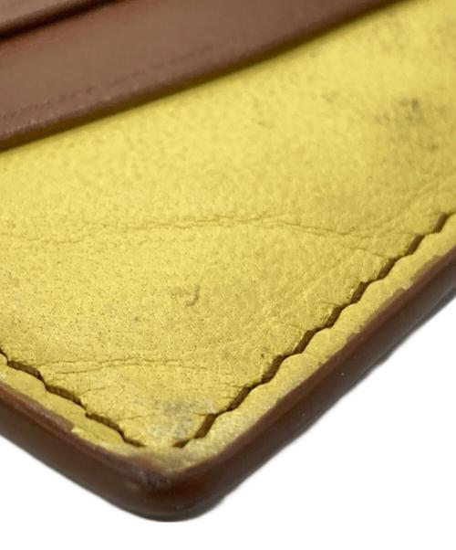 BOTTEGA VENETA（ボッテガベネタ）BOTTEGA VENETA (ボッテガベネタ) イントレチャートフラグメントケース ブラウンの古着・服飾アイテム