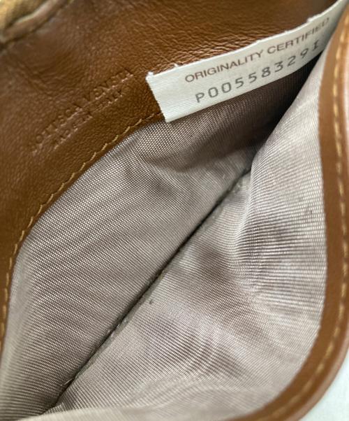 BOTTEGA VENETA（ボッテガベネタ）BOTTEGA VENETA (ボッテガベネタ) イントレチャートフラグメントケース ブラウンの古着・服飾アイテム