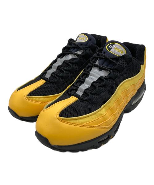 NIKE（ナイキ）NIKE (ナイキ) ナイキ エア マックス 95 ビッグバブル ブラック×イエロー サイズ: 28.5cmの古着・服飾アイテム
