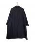 nano・universe (ナノ・ユニバース) ウールポリエステルギャバジンステンカラーコート ネイビー サイズ:S：15000円