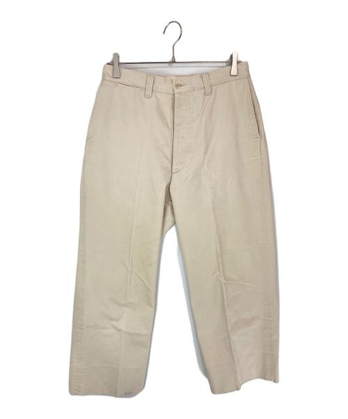 ATLAST & CO（アットラスト）ATLAST & CO (アットラスト) トラウザーパンツ ベージュ サイズ:32の古着・服飾アイテム