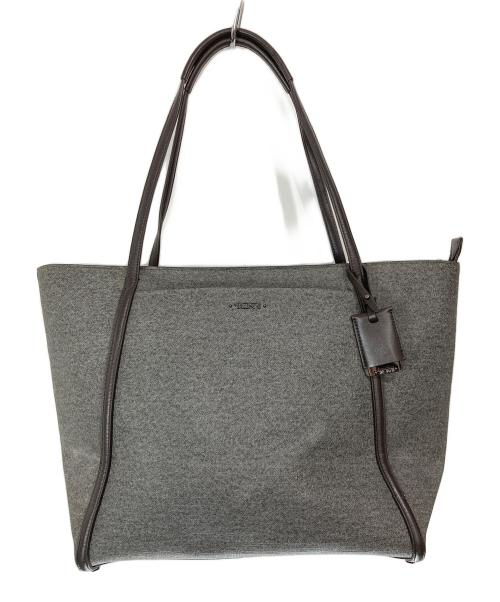 TUMI（トゥミ）TUMI (トゥミ) トートバッグレザーハンドル グレーの古着・服飾アイテム