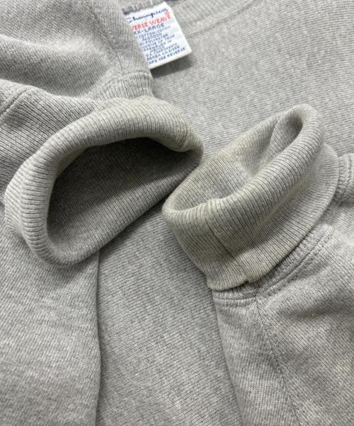 Champion REVERSE WEAVE（チャンピオン リバース ウィーブ）Champion REVERSE WEAVE (チャンピオン リバース ウィーブ) 90sリバースウィーブスウェット グレー サイズ:XXLの古着・服飾アイテム