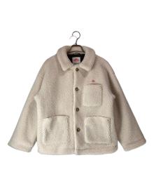 DANTON（ダントン）の古着「中綿カバーオール」｜ホワイト