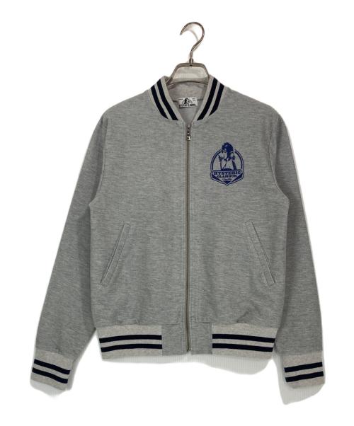 Hysteric Glamour（ヒステリックグラマー）Hysteric Glamour (ヒステリックグラマー) スウェットブルゾン グレー サイズ:FREEの古着・服飾アイテム