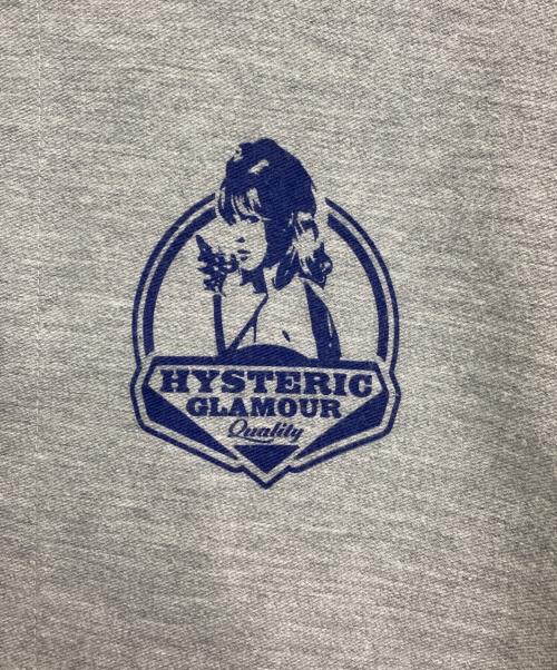 Hysteric Glamour（ヒステリックグラマー）Hysteric Glamour (ヒステリックグラマー) スウェットブルゾン グレー サイズ:FREEの古着・服飾アイテム