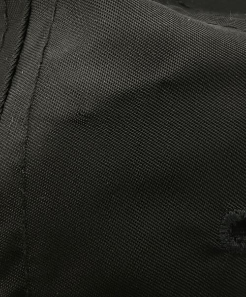 MM6 Maison Margiela（エムエムシックスメゾンマルジェラ）MM6 Maison Margiela (エムエムシックスメゾンマルジェラ) 刺繍ロゴキャップ ブラックの古着・服飾アイテム