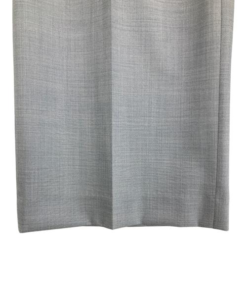 TOMORROW LAND collection（トゥモローランドコレクション）TOMORROW LAND collection (トゥモローランドコレクション) シャイニーシャーク センタープレスワイドパンツ ブルー サイズ:SIZE 36の古着・服飾アイテム