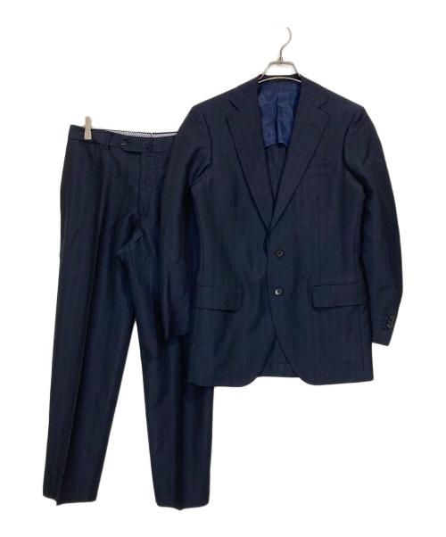 TOMORROW LAND PILGRIM（トゥモローランド ピルグリム）TOMORROW LAND PILGRIM (トゥモローランド ピルグリム) 段返り3Bセットアップスーツ ネイビー サイズ:46の古着・服飾アイテム