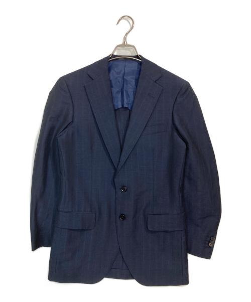 TOMORROW LAND PILGRIM（トゥモローランド ピルグリム）TOMORROW LAND PILGRIM (トゥモローランド ピルグリム) 段返り3Bセットアップスーツ ネイビー サイズ:46の古着・服飾アイテム