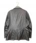 GIORGIO ARMANI (ジョルジョアルマーニ) ラムレザージャケット ブラック サイズ:SIZE 58：40000円