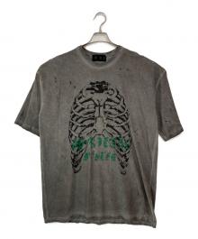 SOMEIT（サミット）の古着「骸骨デザイン Tシャツ」｜グレー
