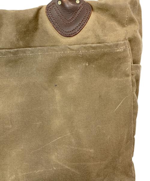 L.L.Bean（エルエルビーン）L.L.Bean (エルエルビーン) オイルドフィニッシュレザーハンドルトートバッグ カーキの古着・服飾アイテム