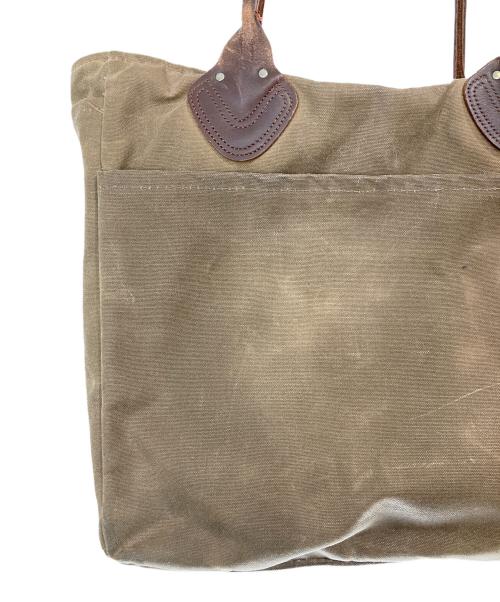 L.L.Bean（エルエルビーン）L.L.Bean (エルエルビーン) オイルドフィニッシュレザーハンドルトートバッグ カーキの古着・服飾アイテム