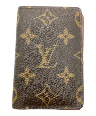 中古・古着通販】LOUIS VUITTON (ルイ ヴィトン) 名刺入れ ブラウン