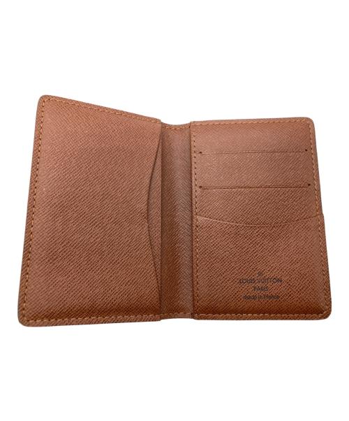 LOUIS VUITTON（ルイ ヴィトン）LOUIS VUITTON (ルイ ヴィトン) 名刺入れ ブラウンの古着・服飾アイテム