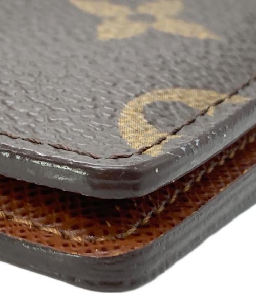 LOUIS VUITTON（ルイ ヴィトン）LOUIS VUITTON (ルイ ヴィトン) 名刺入れ ブラウンの古着・服飾アイテム