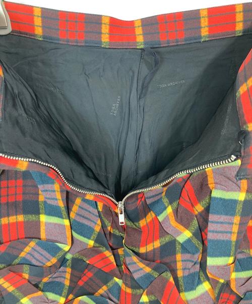 TOGA ARCHIVES（トーガアーカイブス）TOGA ARCHIVES (トーガアーカイブス) Polyester twill plaid skirt マルチカラー サイズ:SIZE 36の古着・服飾アイテム