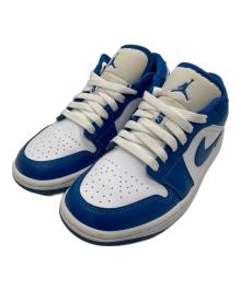 NIKE（ナイキ）の古着「Women's Air Jordan 1 Low / ウィメンズ エアジョーダン1 ロー」｜ブルー×ホワイト