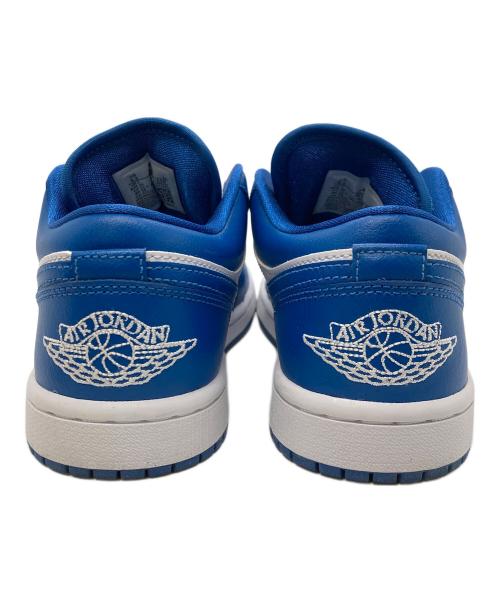 NIKE（ナイキ）NIKE (ナイキ) Women's Air Jordan 1 Low / ウィメンズ エアジョーダン1 ロー ブルー×ホワイト サイズ:22.5cmの古着・服飾アイテム