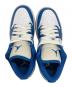 中古・古着 NIKE (ナイキ) Women's Air Jordan 1 Low / ウィメンズ エアジョーダン1 ロー ブルー×ホワイト サイズ:22.5cm：7000円