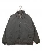TAION×Manhattan Portageタイオン×マンハッタンポーテージ）の古着「リバーシブル コーチダウンジャケット」｜グレー