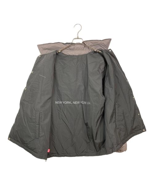 TAION（タイオン）TAION (タイオン) Manhattan Portage (マンハッタンポーテージ) リバーシブル コーチダウンジャケット グレー サイズ:L 未使用品の古着・服飾アイテム