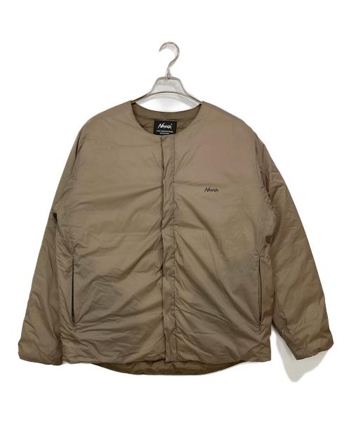 NANGA（ナンガ）NANGA (ナンガ) URBAN RESEARCH DOORS (アーバンリサーチドアーズ) INNER DOWN JACKET ブラウン サイズ:XLの古着・服飾アイテム