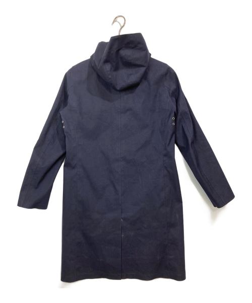 MACKINTOSH（マッキントッシュ）MACKINTOSH (マッキントッシュ) ライナー付ゴム引きフーデッドコート ネイビー サイズ:SIZE 34の古着・服飾アイテム