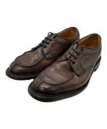 Tricker's（トリッカーズ）の古着「Uチップシューズ」｜ブラウン