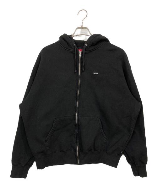 SUPREME（シュプリーム）Supreme (シュプリーム) Small Box Zip Up Hooded Sweatshirt ブラック サイズ:Ⅿの古着・服飾アイテム