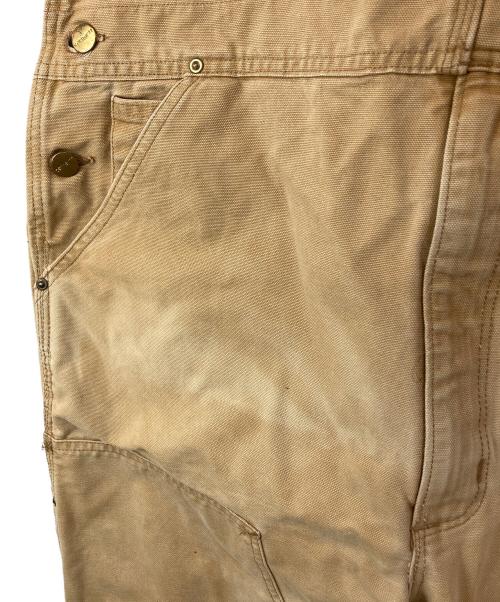 CarHartt（カーハート）CarHartt (カーハート) ダブルニーオーバーオール ベージュ サイズ:SIZE 36×34の古着・服飾アイテム