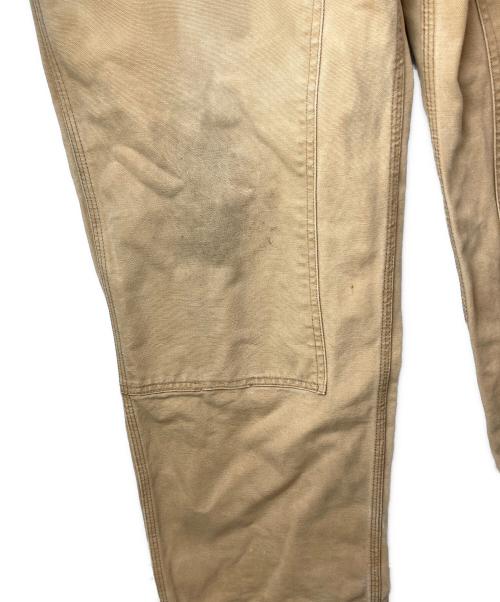 CarHartt（カーハート）CarHartt (カーハート) ダブルニーオーバーオール ベージュ サイズ:SIZE 36×34の古着・服飾アイテム